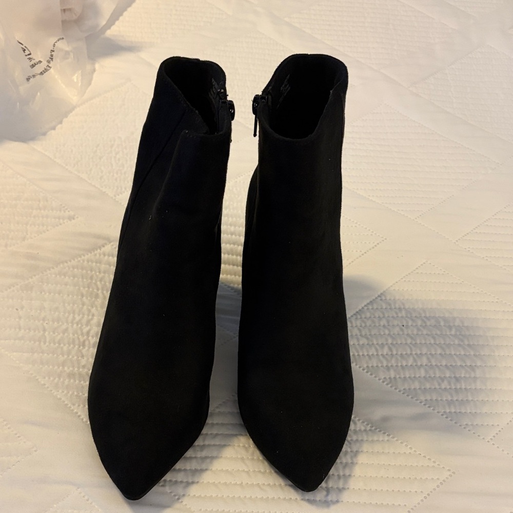 Journee Collection black suede bootie - Never worn